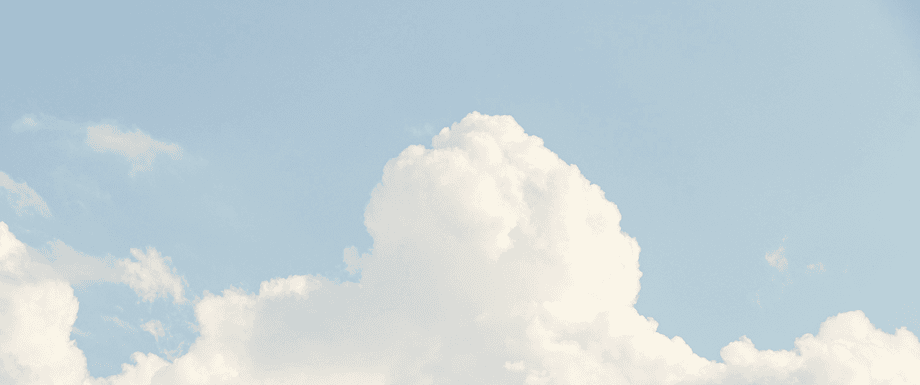 Soft clouds illustrating United Mobility's vision of open, connected transportation