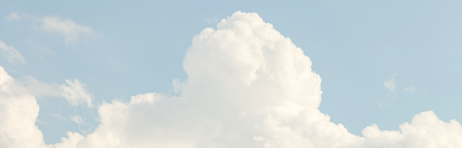 Blue sky with white clouds